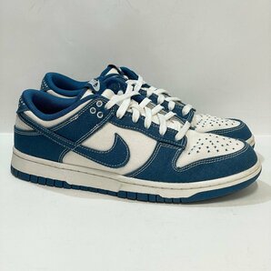 27cm NIKE DUNK LOW RETRO SE DV0834-101 ナイキ ダンク ロー レトロ SE インダストリアルブルー メンズ スニーカー VF H107310の画像1