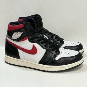 26cm AIR JORDAN 1 RETRO HIGH OG 555088-061 エア ジョーダン 1 レトロ ハイ OG ブラック ジムレッド メンズ スニーカー YR H106972