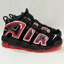 27.5cm NIKE AIR MORE UPTEMPO 96 CJ6129-001 ナイキ エア モアアップテンポ 96 レーザークリムゾン メンズ スニーカー WQ H106523_画像1