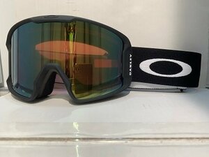 【GW期間限定価格】新品未使用品 23-24 OAKLEY LINE MINER L Matte Black w / Prizm SageGold Iridium ゴーグル