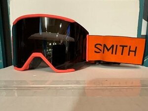 【GW期間特別価格】新品未使用品 23-24 SMITH SQUAD MAG POPPY/CP SUN BLACK/CP STORM BLUE SENSOR MIRROR ゴーグル