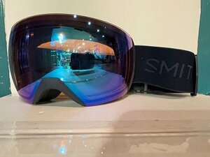 【GW期間限定価格】新品未使用 23-24 SMITH SKYLINE XL MIDNIGHT NAVY/CP PHOTOCHROMIC ROSE FLASH ゴーグル