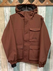 新品未使用 23-24 NOMADIK 777 SNOWWEAR JKT BURGUNDY LLサイズ