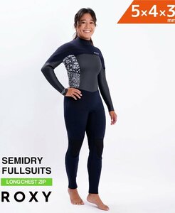 23-24 Новая модель Новая неиспользованная Roxy Ladies Murasaki Sport Limited Long Long Super Super Semi Semi Supe Semi 5 мм x 4 мм x 3 мм/мл размер