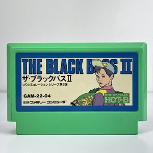 ★何点でも送料１８５円★ ザ・ブラックバス2 ファミコン 二4レ即発送 FC 動作確認済み ソフト