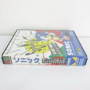 ★何点でも送料１８５円★ ソニック・ザ・ヘッジホッグ SONIC THE HEDGEHOG 箱・説明書 D1 メガドライブ 即発送の画像8