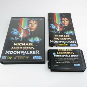 ★何点でも送料１８５円★　マイケル・ジャクソンズ ムーンウォーカー Michael Jackson’s MOONWALKER　箱・説明書 D1 メガドライブ 即発送