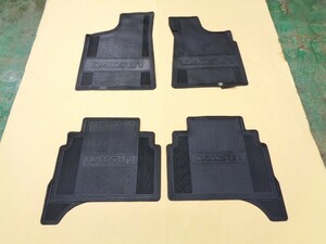 希少! 良品! D21 BMD21 ダットサン トラック ダットラ 純正 フロア ゴム マット 検索) BGD21 CDG21 DYD21 FGD21 ヘッドライト グリル バー