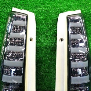 良品! MH21S MH22S ワゴンR スティングレー MJ21S MJ22S AZワゴン 社外 チューブ フル LED クリア スモーク テール ランプ 左右 セットの画像6