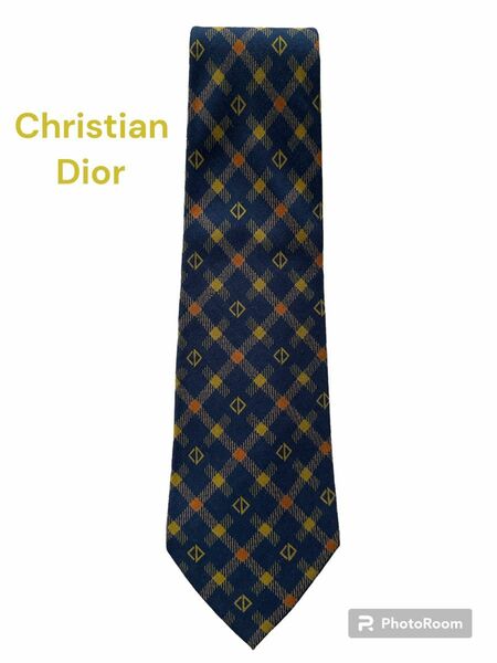 美品《Christian Dior/クリスチャン ディオール》ネクタイ