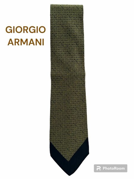 超美品《GIORGIO ARMANI/ジョルジオアルマーニ》ネクタイ