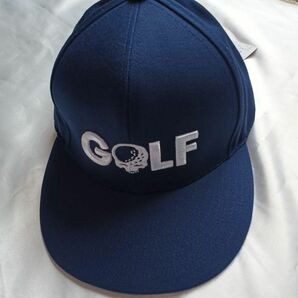 ラッセルノ ゴルフ キャップ メンズ ネイビー 紺色 フリーサイズ 新品未使用 帽子 GOLF ゴルフウェア Russelno