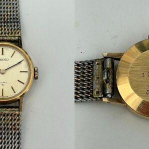 #5548A 【腕時計】SEIKO セイコー CITIZEN シチズン 他 クオーツ 腕時計 18K刻印 混在 ジャンク品 大量 おまとめの画像10