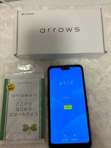 新品未使用　ブラック　arrows We SoftBank Android スマホ　本体