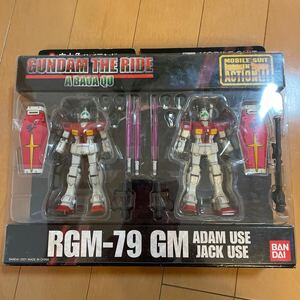 富士急ハイランド限定 MS IN ACTION!! RGM-79 ジム アダム機＆ジャック機 機動戦士ガンダム GUNDAM THE RIDE -A BAOA QU- バンダイ