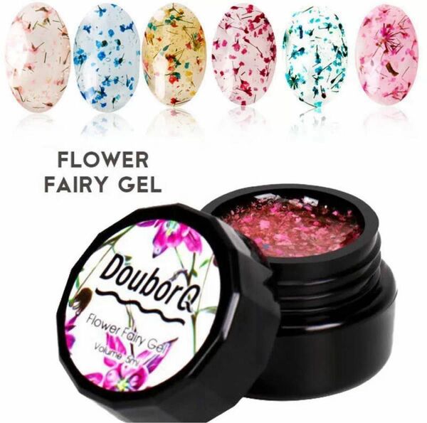 FAIRY COLOR GEL 花の妖精 半透明 全6色 1点300円 どれでも5点¥1,180円！ 02 のみです(>_<)