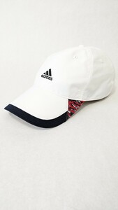 ゴルフキャップ アディダス adidas ホワイト 帽子 フリーサイズ 爽やか