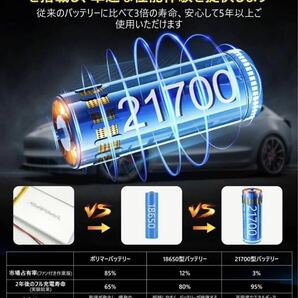 空調服ファンバッテリー セット 30V 業界最強 日本製ブラシレス高速モーター 2024年新作の画像5