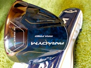 中古美品！2023年モデル！キャロウェイ★PARADYM（パラダイム）MAX FASTドライバー　10.5°SPEEDER NX 40 for Callaway　R　おまけつき