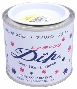 亀島商店 トウペ アメリカンフラワー ディップ液 トアディップ Col.2 クリヤー 160ml AD-1602