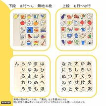 NOKUBI 郡上八幡のもじ積み木 おもちゃ 50ピース 1.5歳以上 日本製おもちゃ (知育玩具)_画像4