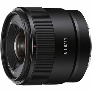 ソニー(SONY) 広角単焦点レンズ APS-C E 11mm F1.8 デジタル一眼カメラα[Eマウント]用 純正レンズ SEL11F18