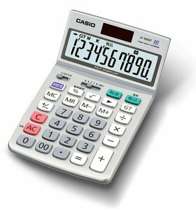 CASIO(カシオ) グリーン購入法適合電卓 10桁 ジャストタイプ JF-100GT-N エコマーク認定