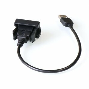 USB入力ポート ナビ オーディオ 接続通信パネル TOYOTA トヨタ車系用 タイプA ケーブル長さ25cm(トヨタ-タイプA)の画像5