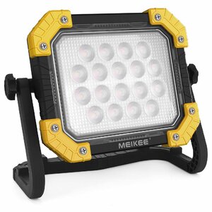 MEIKEE LED 作業灯 ランタン 投光器 200w相当 6000LM 充電式 懐中電灯 アウトドア キャンプ 登山 夜釣り 防災 停電 緊急