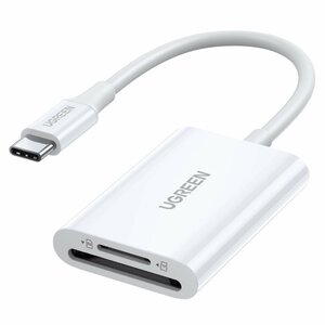 UGREEN SDカードリーダー USB Type C 3.1 UHS-II SDXCカード専用 SD4.0 312MB/S高速 uhs2 カード