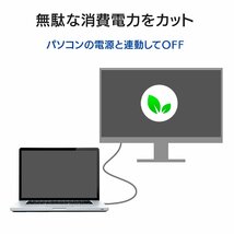 アイ・オー・データ IODATA モニター 23.8インチ ADSパネル Type-C対応 非光沢 ホワイト (HDMI×1/DisplayPort_画像7