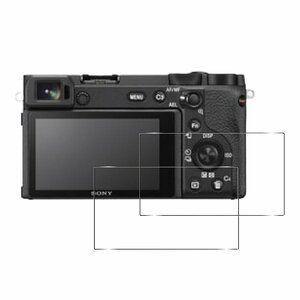 【2枚セット 国産旭硝子素材】対応 SONY α6600 / α6400 / α6100 / α6000 フィルム SONY α6600 ガラスフィ