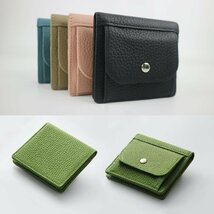 [Bearneko] ミニ財布 二つ折り財布 薄型 本革 メンズ 財布 レディース 2つ折り 小さい 財布 コンパクト ミニウォレット 超軽量 小銭_画像7