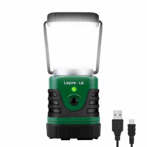 Lepro ランタン LEDランタン キャンプランタン USB充電式【ランタンとパワーバンク一台二役/超高輝度 1000ルーメン/昼光色・昼白色・電