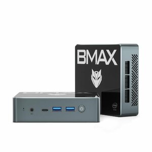 BMAX ミニPC 16GB DDR4 512GB SSD Intel N100 Linux(Ubuntu）win 11 mini PC 最大3.4