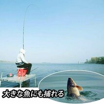 JINKING 渓流竿 ロッド 釣り竿 炭素繊維製 超軽量 超硬調 コンパクト延べ竿 小魚万能竿3.9Ｍ_画像7