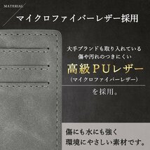 [QUARE] パスケース 定期入れ メンズ 革 両面 定期券 入れ ic カードケース 2つ折り バタフライ 大容量 薄型 収納 免許証 (レトロ_画像5