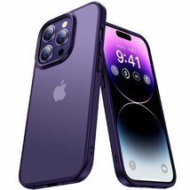 【本体の色・4色】CASEKOO iPhone 14 Pro 用 ケース 耐衝撃 滑り止め MIL規格 指紋防止 ストラップホール付き 2022年新_画像1