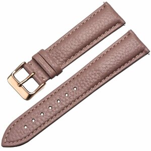  ton tea -me- wristwatch belt lady's men's leather change clock band ultrathin both sides original leather soft Easy click Easy clickfasho