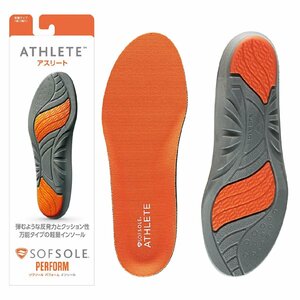 Sof Sole ソフソール(SOFSOLE) インソール アスリート 男女兼用 取替タイプ Lサイズ(26.5-28.0cm) 226424 衝撃