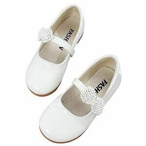 [LAZA] formal girls shoes child shoes sneakers The Seven-Five-Three Festival * presentation * wedding musical performance . bride .. person ( inside size 18CM, white )