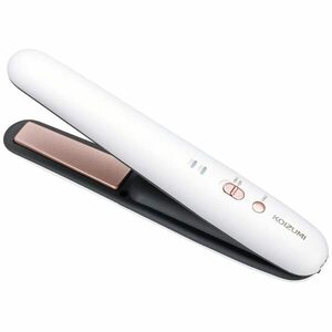  Koizumi hair iron cordless strut iron USB rechargeable abroad correspondence 2 -step temperature adjustment pouch attaching white KHS-8640/W