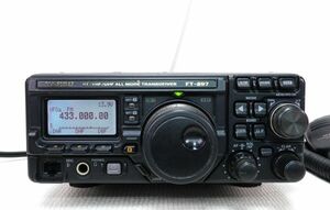 YAESU　FT-897　100W　オールモード　HF／50M／144M／430MHz　ハイパワー機　FP-30A専用電源付