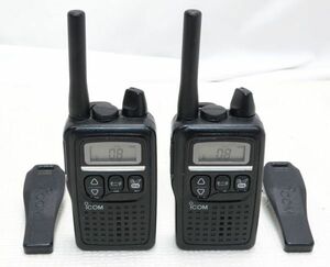 ICOM　IC-4300　2台セット　47ch　特定小電力トランシーバー　中継対応