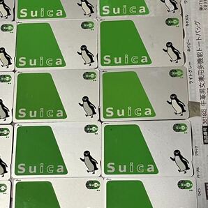 【出場記録あり】【ダメージあり】 ダメージあり無記名Suica スイカカード JR東日本 20枚 中古品【状態悪】の画像3