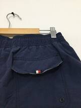 TOMMY HILFIGER トミーヒルフィガー 100%ナイロン スイムパンツ スイムショーツ ライナー付き 裾ロゴ メンズM〜【良品綺麗】242_画像7