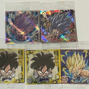 ドラゴンボール ウエハース 孫悟空　5枚セット