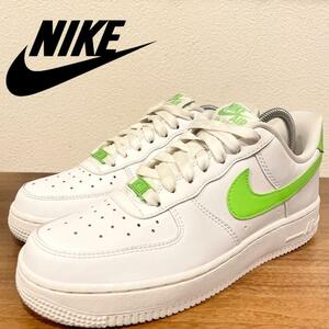 NIKE WMNS AIR FORCE 1 '07 WHITE ナイキ エア フォース ワン ホワイトグリーン DD8959-112 レディース ローカットスニーカー 24cm