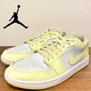 NIKE AIR JORDAN 1 LOW ナイキ エア ジョーダン ワン レモネード レモンツイスト DC0774-007 ローカットスニーカー 26.5cm