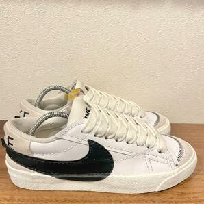 NIKE BLAZER LOW '77 JUMBO ナイキ ブレーザー ロー ジャンボ ホワイトブラック DQ1470-101 ローカットスニーカー 24.5cm の画像3